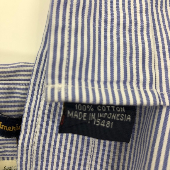 Tommy Hilfiger Striped Long Sleeve Button Down - Picture 13 of 13